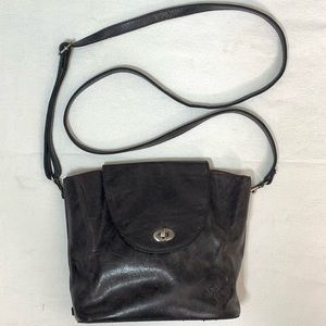 Patrician Nash Convertible Bag Backpack Crossbody Shoulder Purse Black Medium